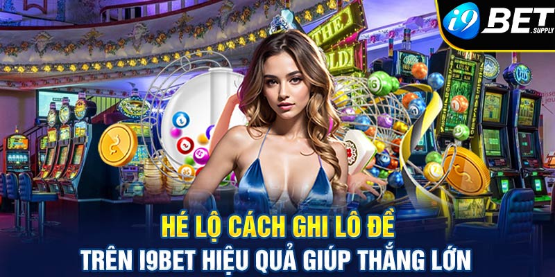 Hé lộ cách ghi lô đề trên i9bet hiệu quả giúp thắng lớn